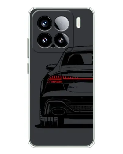 Чехол для Xiaomi 15S Pro с картинкой «Задняя часть Audi — арт»