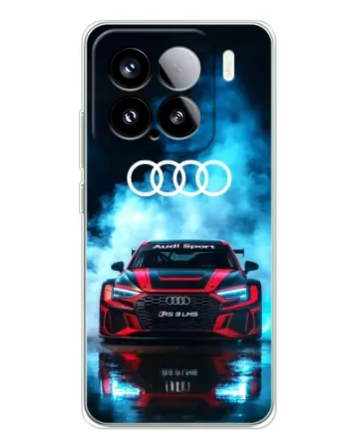 Чехол для Xiaomi 15S Pro с картинкой «Audi Sport — неон»