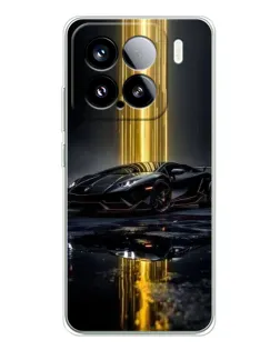 Чехол для Xiaomi 15S Pro с картинкой «Ночной Lamborghini драйв»