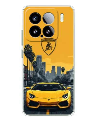 Чехол для Xiaomi 15S Pro с картинкой «Желтый Lamborghini город» Чехол для Xiaomi 15S Pro с картинкой «Желтый Lamborghini город»