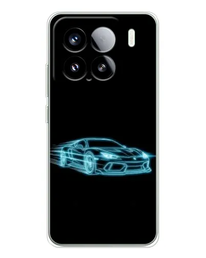 Чехол для Xiaomi 15S Pro с картинкой «Неоновый контур Lamborghini» Чехол для Xiaomi 15S Pro с картинкой «Неоновый контур Lamborghini»