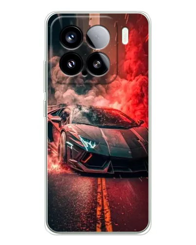 Чехол для Xiaomi 15S Pro с картинкой «Lamborghini красный дым» Чехол для Xiaomi 15S Pro с картинкой «Lamborghini красный дым»