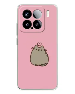 Чехол для Xiaomi 15S Pro с картинкой «Pusheen сердце» Чехол для Xiaomi 15S Pro с картинкой «Pusheen сердце»