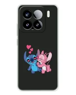 Чохол для Xiaomi 15S Pro з картинкою «Анжел цілує Стіча»