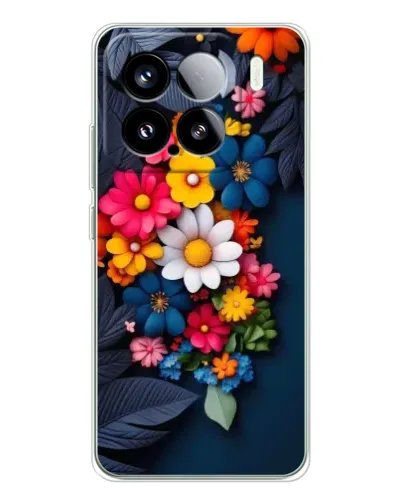 Чехол для Xiaomi 15S Pro с картинкой «Цветочная феерия» Чехол для Xiaomi 15S Pro с картинкой «Цветочная феерия»
