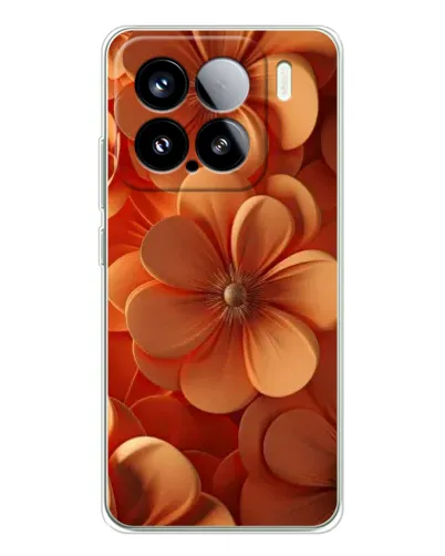 Чехол для Xiaomi 15S Pro с картинкой «Оранжевый макро цветок» Чехол для Xiaomi 15S Pro с картинкой «Оранжевый макро цветок»