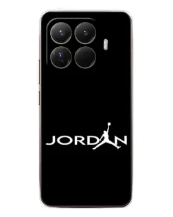 Чехол для Xiaomi 15T Pro с картинкой «Jordan White Logo» Чехол для Xiaomi 15T Pro с картинкой «Jordan White Logo»