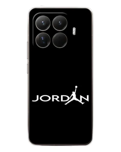Чехол для Xiaomi 15T Pro с картинкой «Jordan White Logo» Чехол для Xiaomi 15T Pro с картинкой «Jordan White Logo»