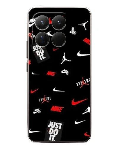 Чехол для Xiaomi 15T Pro с картинкой «Nike Mix Pattern» Чехол для Xiaomi 15T Pro с картинкой «Nike Mix Pattern»