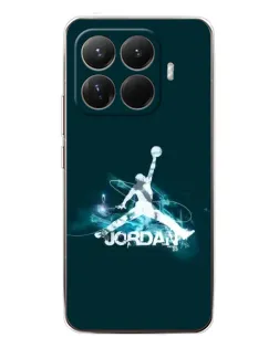 Чехол для Xiaomi 15T Pro с картинкой «Jordan Blue Fire» Чехол для Xiaomi 15T Pro с картинкой «Jordan Blue Fire»