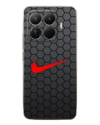 Чехол для Xiaomi 15T Pro с картинкой «Nike — карбоновая сетка»