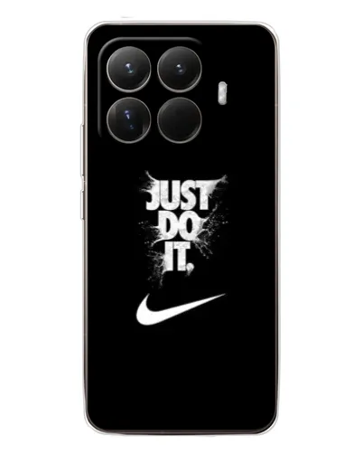 Чехол для Xiaomi 15T Pro с картинкой «Текстовый принт Nike»
