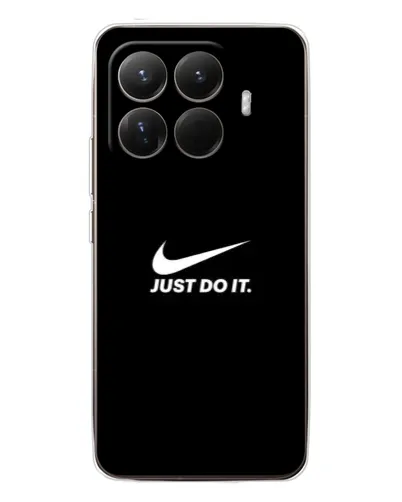 Чехол для Xiaomi 15T Pro с картинкой «Минимализм от Nike»