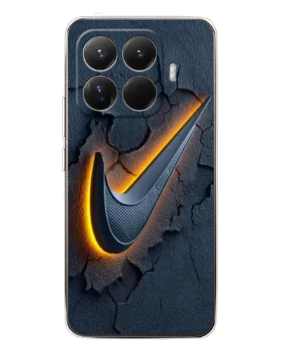 Чехол для Xiaomi 15T Pro с картинкой «Объемный логотип Найк»