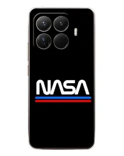 Чехол для Xiaomi 15T Pro с картинкой «NASA — классика Red Blue» Чехол для Xiaomi 15T Pro с картинкой «NASA — классика Red Blue»