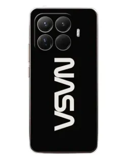 Чехол для Xiaomi 15T Pro с картинкой «NASA — вертикальный логотип»