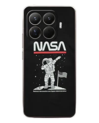 Чехол для Xiaomi 15T Pro с картинкой «NASA — шагаем по Луне» Чехол для Xiaomi 15T Pro с картинкой «NASA — шагаем по Луне»