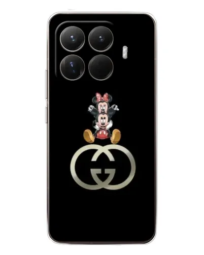 Чехол для Xiaomi 15T Pro с картинкой «Минни Маус на лого»