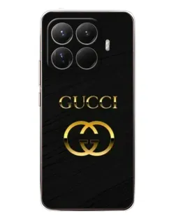 Чехол для Xiaomi 15T Pro с картинкой «Золотой логотип Gucci»