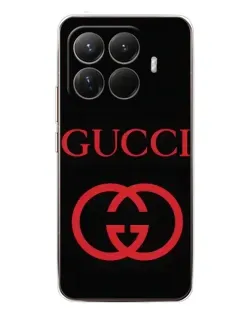 Чехол для Xiaomi 15T Pro с картинкой «Gucci — красный логотип»
