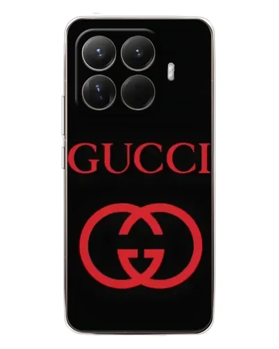 Чехол для Xiaomi 15T Pro с картинкой «Gucci — красный логотип»