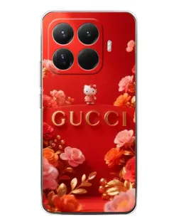 Чехол для Xiaomi 15T Pro с картинкой «Gucci — золотой сад»