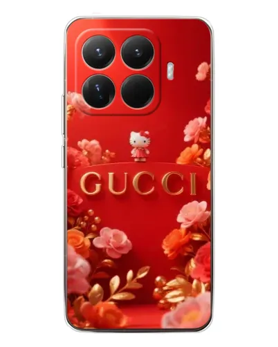 Чехол для Xiaomi 15T Pro с картинкой «Gucci — золотой сад»