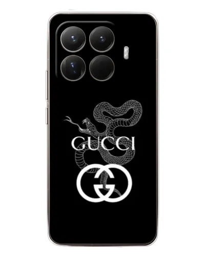 Чехол для Xiaomi 15T Pro с картинкой «Gucci — серебряная змея»