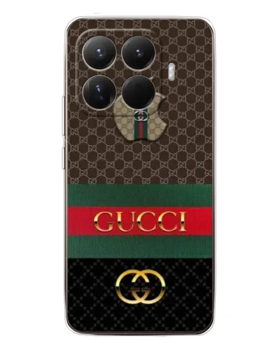 Чехол для Xiaomi 15T Pro с картинкой «Gucci — брендированный десерт»