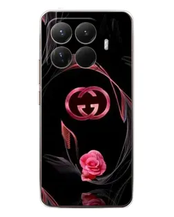 Чехол для Xiaomi 15T Pro с картинкой «Gucci — неоновая роза»