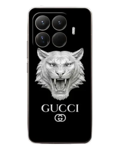 Чехол для Xiaomi 15T Pro с картинкой «Gucci — серебряный лев» Чехол для Xiaomi 15T Pro с картинкой «Gucci — серебряный лев»