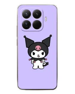Чехол для Xiaomi 15T Pro с картинкой «Kuromi — нежный фиолетовый»