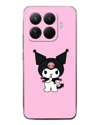 Чехол для Xiaomi 15T Pro с картинкой «Kuromi — розовая нежность»