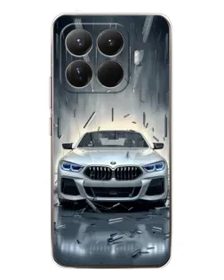 Чехол для Xiaomi 15T Pro с картинкой «BMW в свете фар»