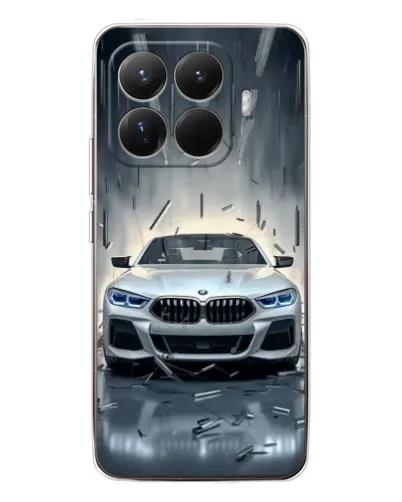 Чехол для Xiaomi 15T Pro с картинкой «BMW в свете фар» Чехол для Xiaomi 15T Pro с картинкой «BMW в свете фар»