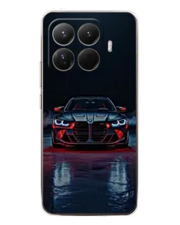 Чехол для Xiaomi 15T Pro с картинкой «BMW на мокрой дороге»