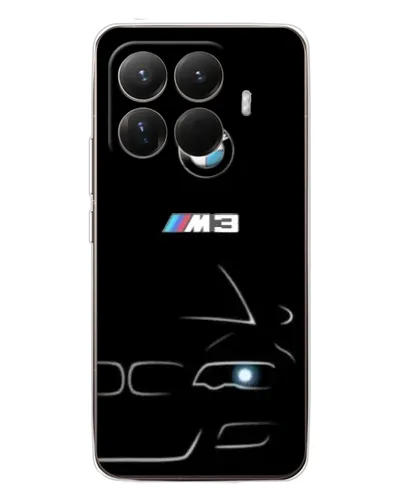 Чехол для Xiaomi 15T Pro с картинкой «Минималистичный принт BMW M3» Чехол для Xiaomi 15T Pro с картинкой «Минималистичный принт BMW M3»