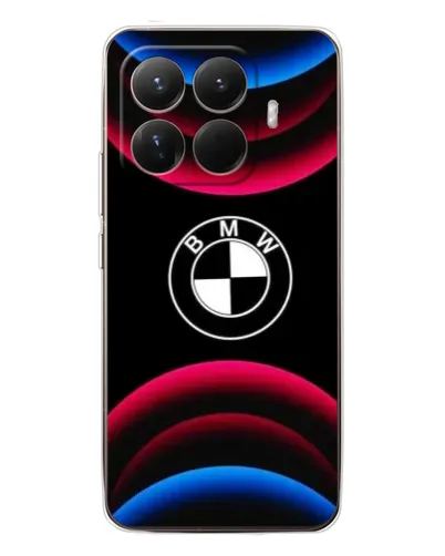 Чехол для Xiaomi 15T Pro с картинкой «Логотип BMW и неоновые дуги» Чехол для Xiaomi 15T Pro с картинкой «Логотип BMW и неоновые дуги»