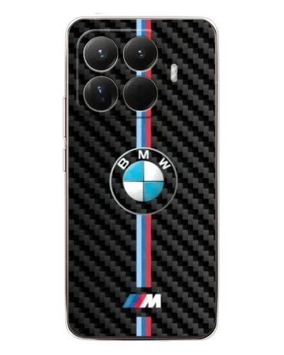 Чехол для Xiaomi 15T Pro с картинкой «Эмблема BMW и карбон» Чехол для Xiaomi 15T Pro с картинкой «Эмблема BMW и карбон»