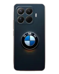 Чехол для Xiaomi 15T Pro с картинкой «Логотип BMW — минимализм»