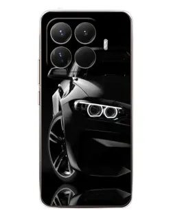 Чехол для Xiaomi 15T Pro с картинкой «Черная BMW — профиль» Чехол для Xiaomi 15T Pro с картинкой «Черная BMW — профиль»