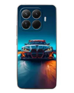Чехол для Xiaomi 15T Pro с картинкой «BMW — огни неона» Чехол для Xiaomi 15T Pro с картинкой «BMW — огни неона»