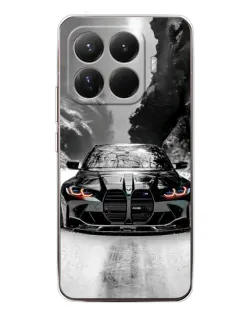 Чехол для Xiaomi 15T Pro с картинкой «BMW — акварельный дрифт» Чехол для Xiaomi 15T Pro с картинкой «BMW — акварельный дрифт»
