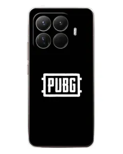 Чехол для Xiaomi 15T Pro с картинкой «Лого BMW — металлический блеск»