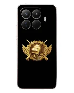 Чехол для Xiaomi 15T Pro с картинкой «PUBG — оранжевый градиент»
