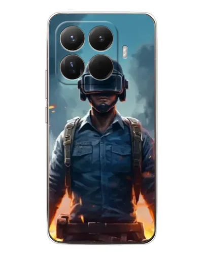 Чехол для Xiaomi 15T Pro с картинкой «PUBG — реалистичный герой»