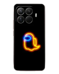 Чехол для Xiaomi 15T Pro с картинкой «Among Us неоновое сияние»