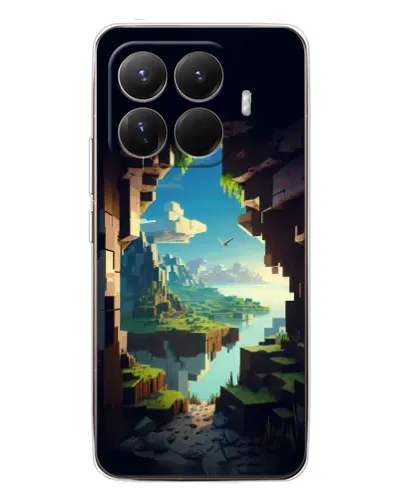 Чехол для Xiaomi 15T Pro с картинкой «Вид из пещеры»