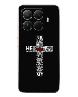 Чехол для Xiaomi 15T Pro с картинкой «Текстовый крест» Чехол для Xiaomi 15T Pro с картинкой «Текстовый крест»
