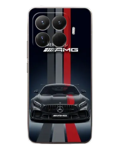 Чехол для Xiaomi 15T Pro с картинкой «Mercedes — белый карбон» Чехол для Xiaomi 15T Pro с картинкой «Mercedes — белый карбон»